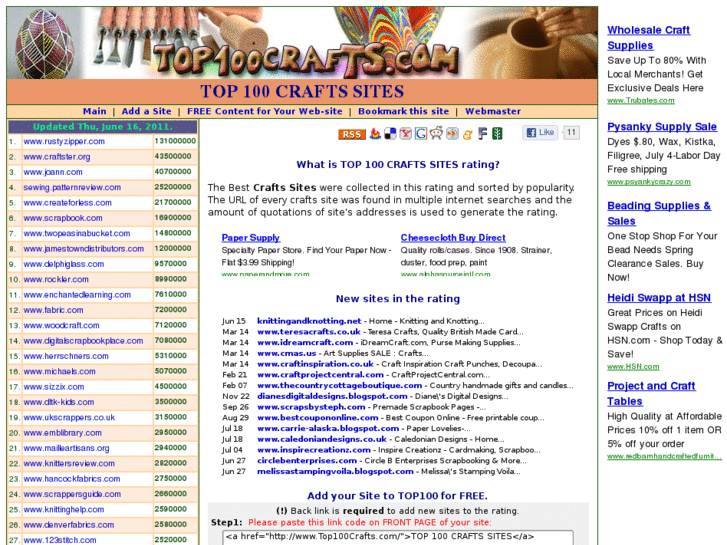 www.top100crafts.com