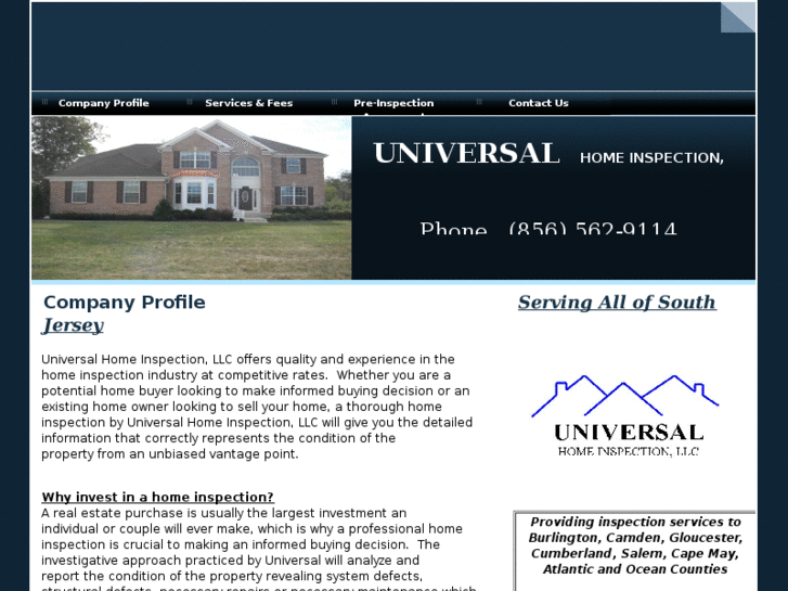 www.universalhomeinspectionllc.com