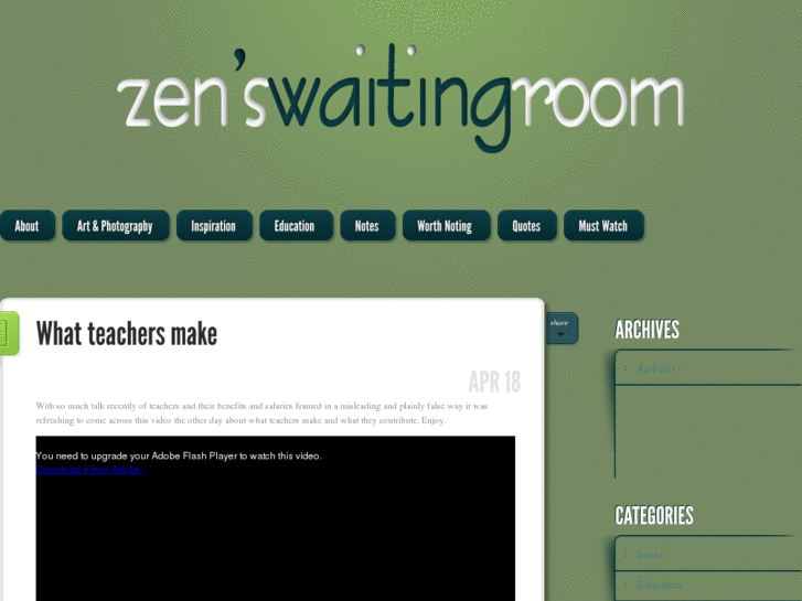 www.zenswaitingroom.com