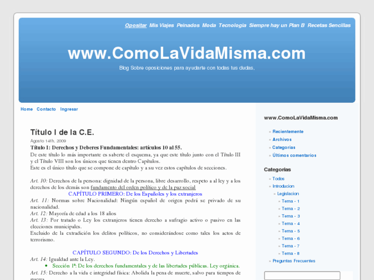 www.comolavidamisma.com