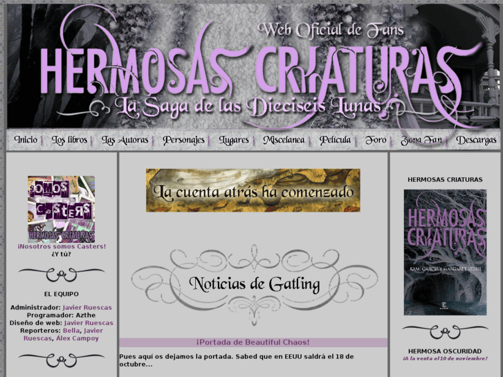 www.dieciseislunas.net