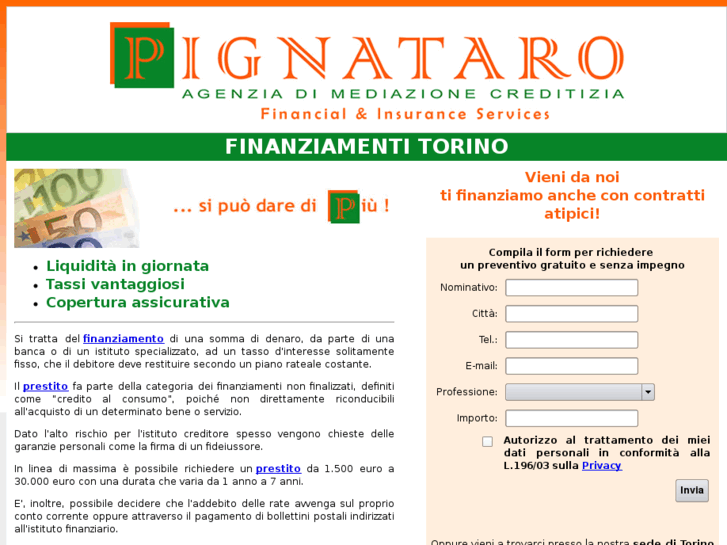 www.finanziamentitorino.net