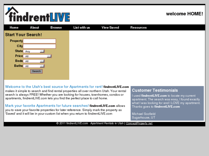 www.findrentlive.com