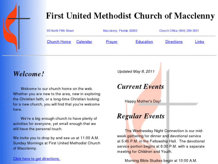 www.firstumcmacclenny.org