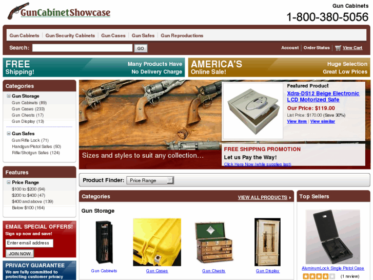 www.guncabinetshowcase.com