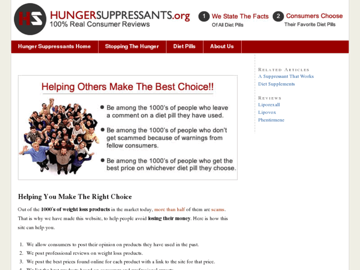 www.hungersuppressants.org