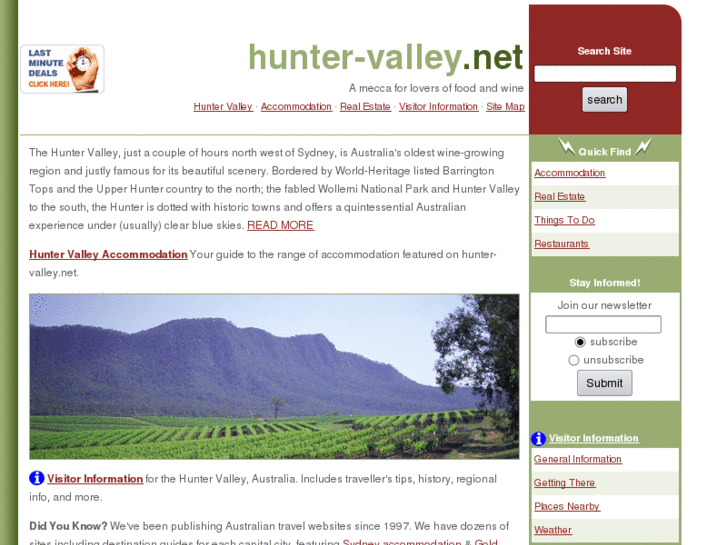 www.hunter-valley.net