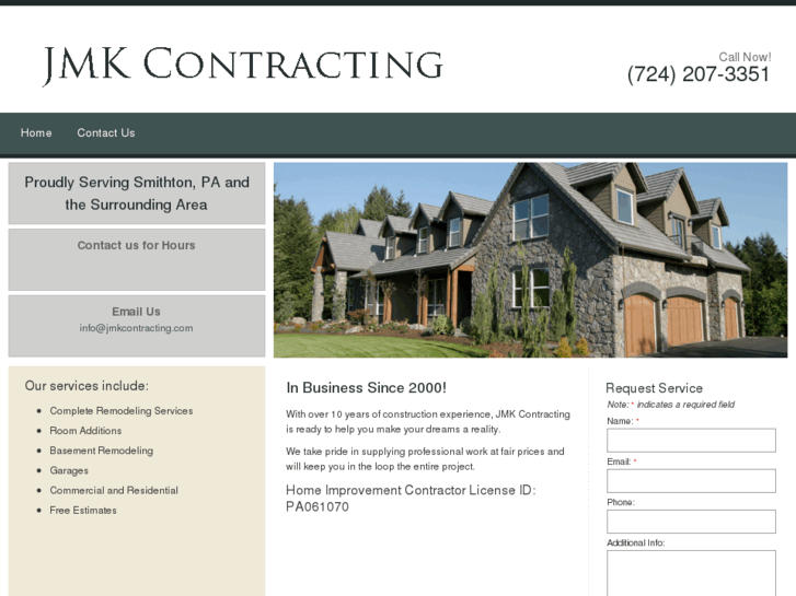 www.jmkcontracting.com