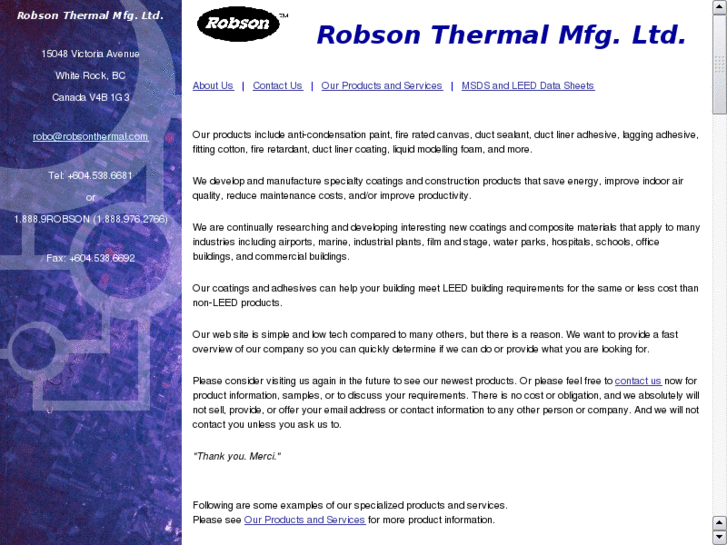 www.robsonthermal.com