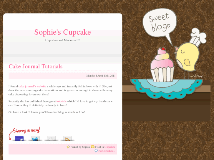 www.sophiescupcake.com