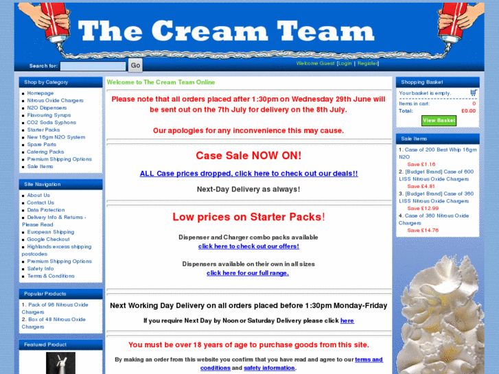 www.thecreamteam.co.uk