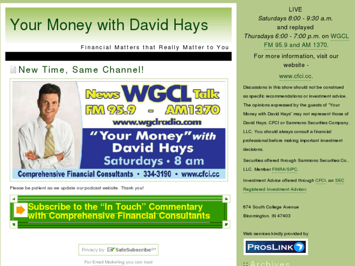 www.yourmoneywithdavidhays.com