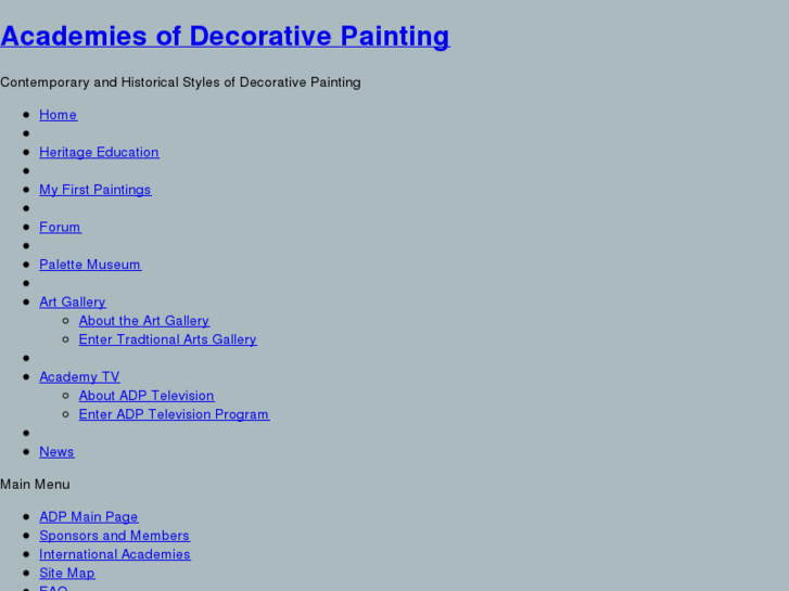 www.academiesofdecorativepainting.com