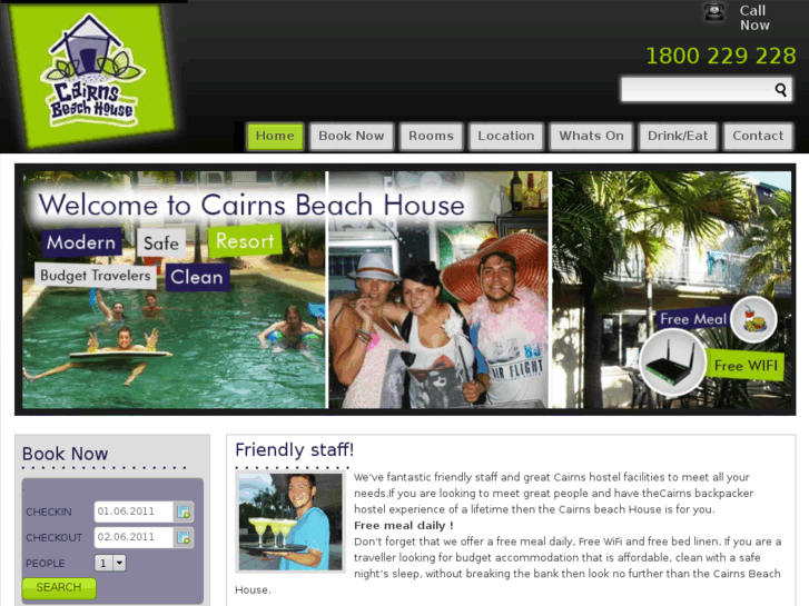 www.cairnsbeachhouse.com.au