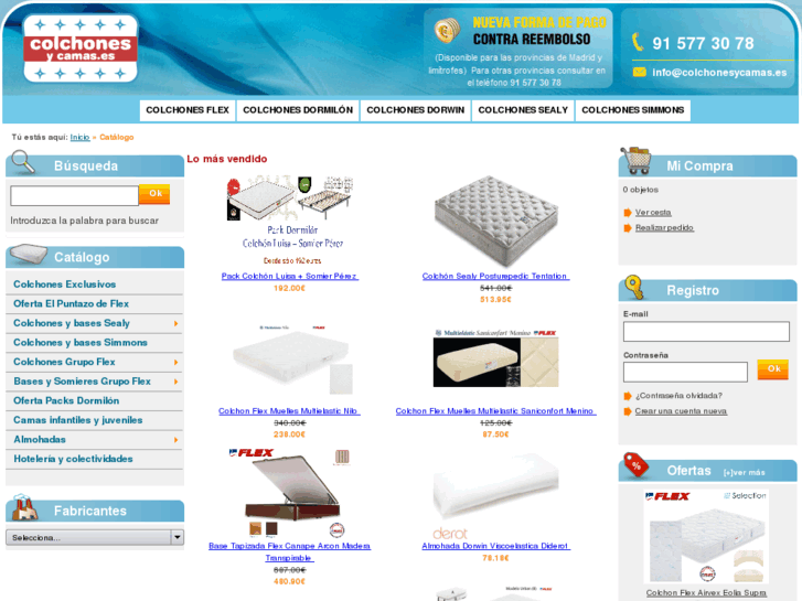 www.colchonesycamas.com