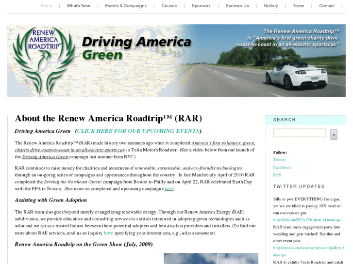 www.drivingamericagreen.com