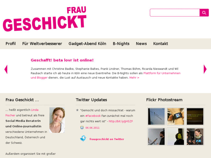 www.fraugeschickt.de