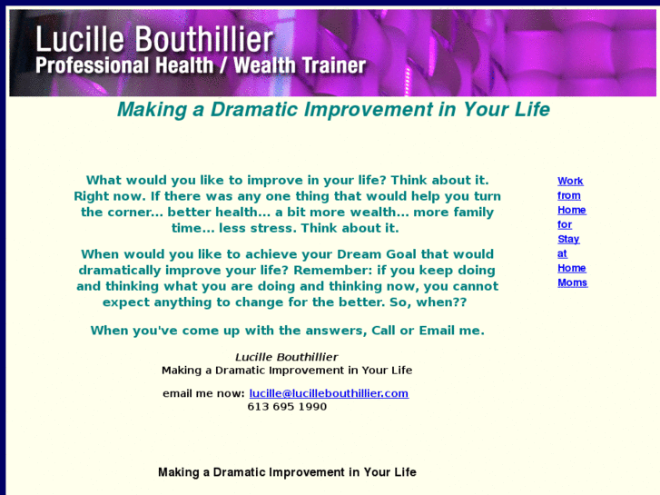 www.lucillebouthillier.com