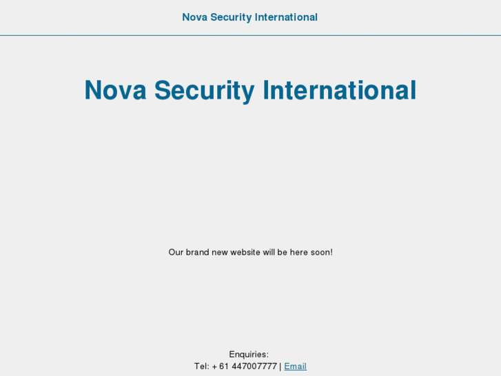 www.novasecurityintl.com