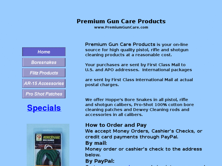 www.premiumguncare.com