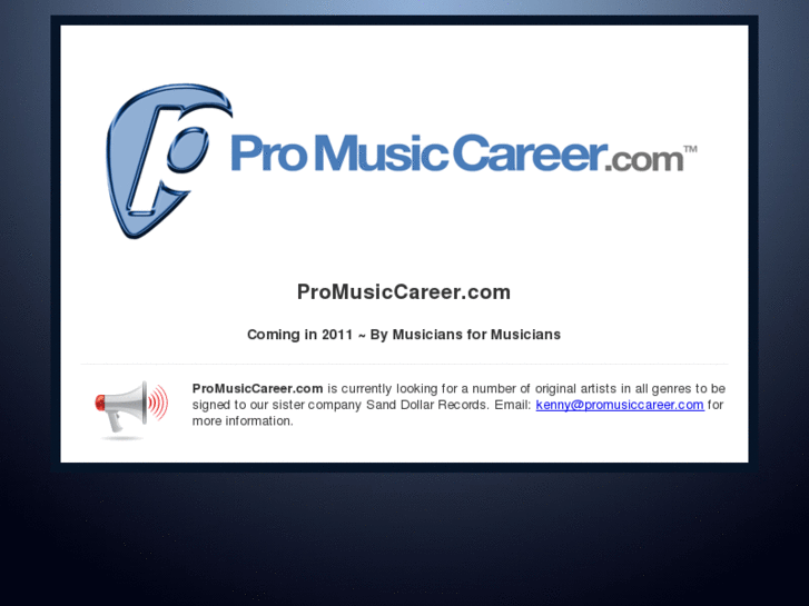 www.promusiccareer.com