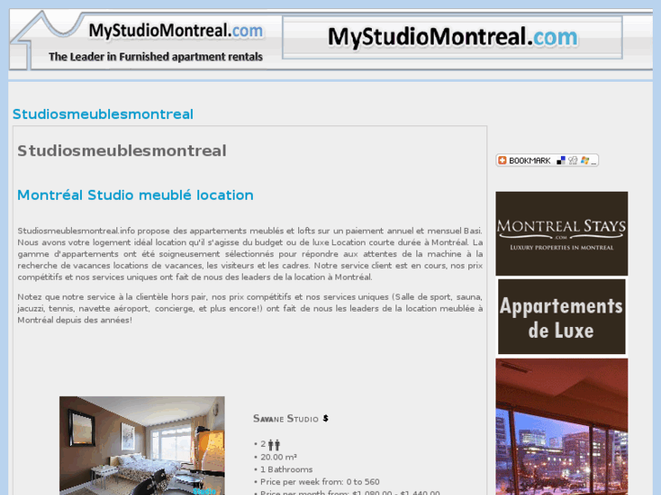 www.studiosmeublesmontreal.info