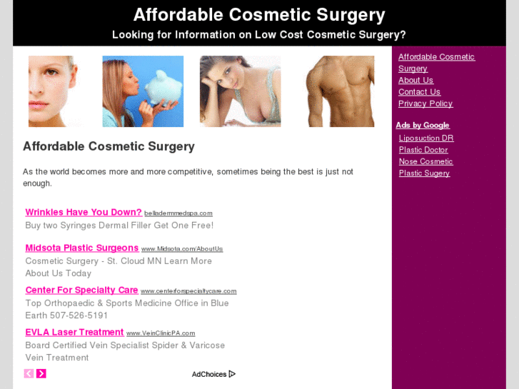 www.affordablecosmeticsurgeryguide.com