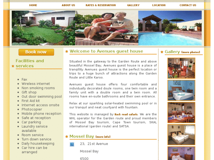 www.avenuesguesthouse.com