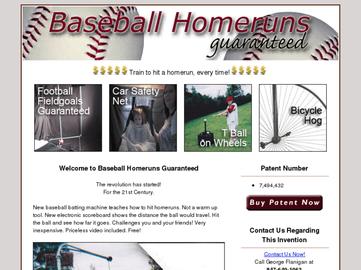 www.baseballhomerunsguaranteed.com