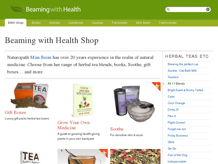 www.beamingwithhealth.com