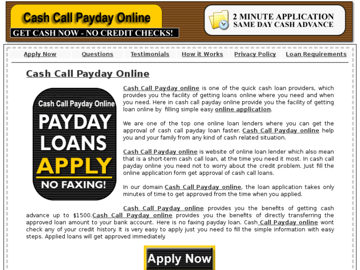 www.cashcallpaydayonline.com