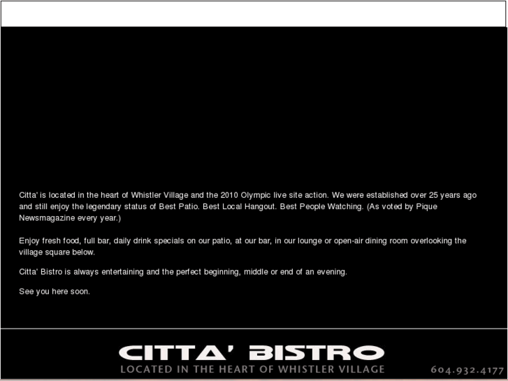 www.cittabistro.com