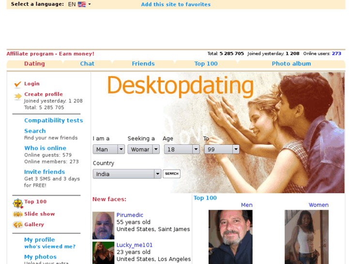 www.desktopdating.net