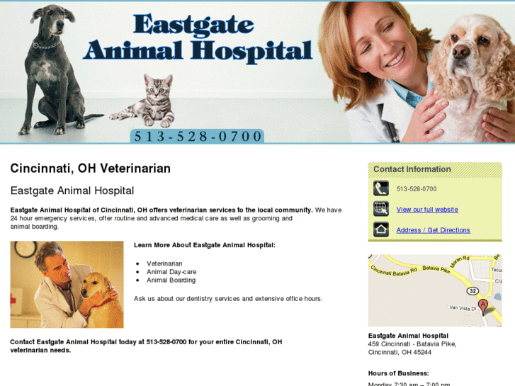 www.eastcincinnativeterinarian.com