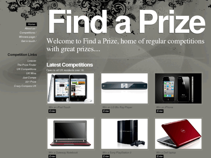 www.findaprize.info