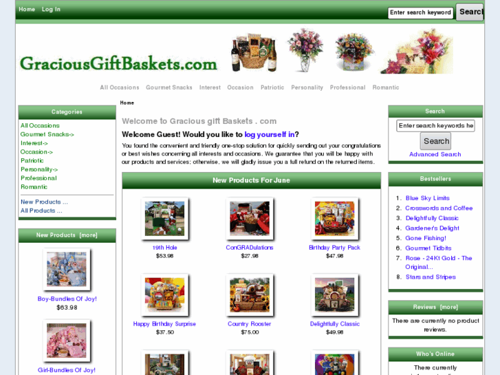 www.graciousgiftbaskets.com