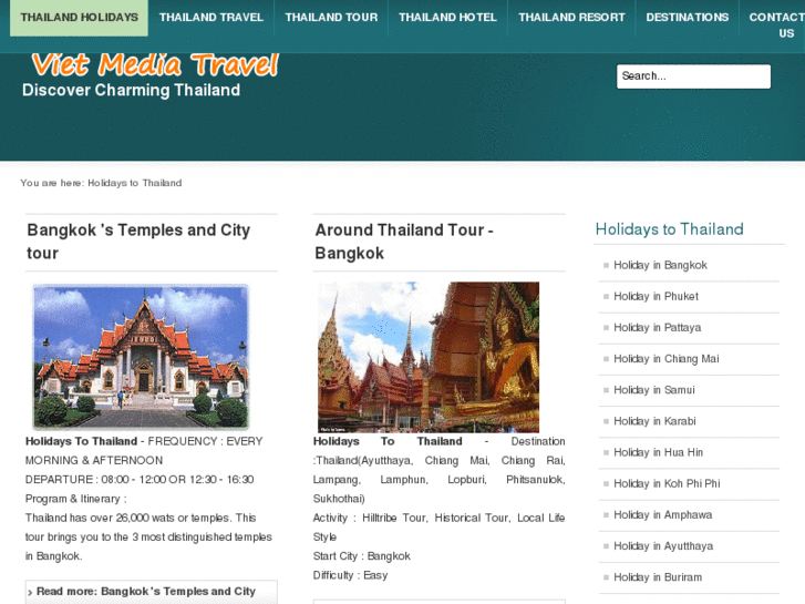 www.holidaystothailand.asia