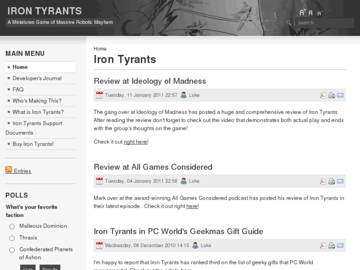 www.irontyrants.com