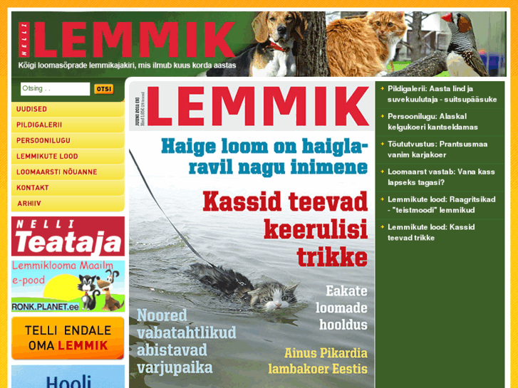 www.lemmikajakiri.ee