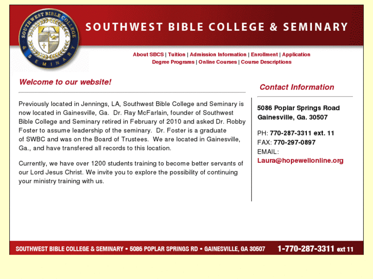 www.southwestbiblecollege.com