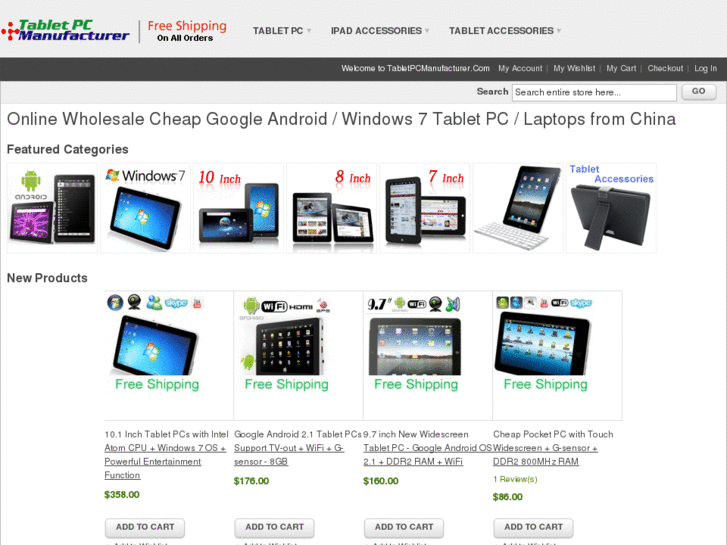 www.tabletpcmanufacturer.com