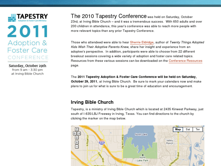 www.tapestryconference.org