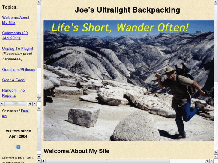 www.ultralightbackpacker.com