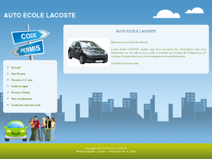 www.autoecolelacoste.com