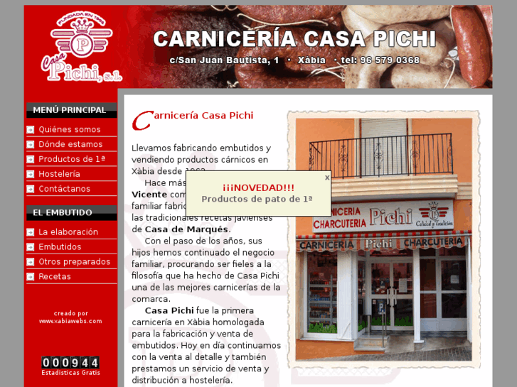 www.carniceriacasapichi.es