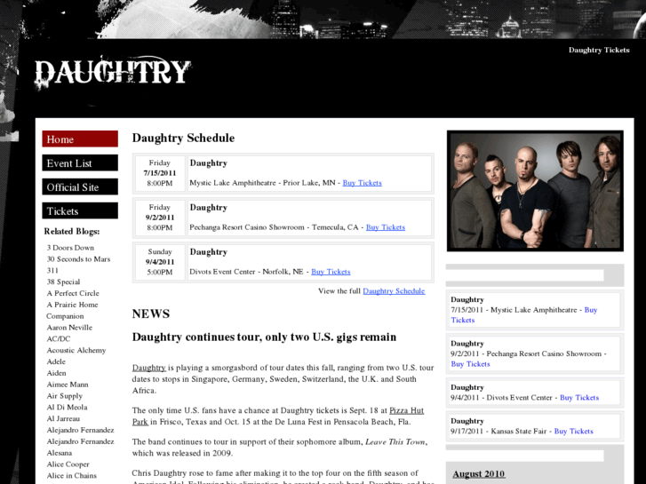 www.daughtrytickets.org