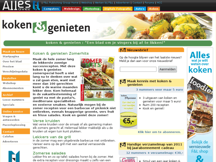 www.kokengenieten.nl