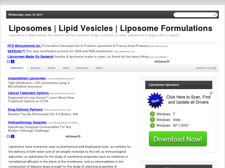 www.liposome.org