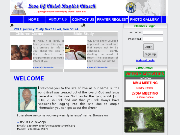 www.loveofchristbaptistchurch.org