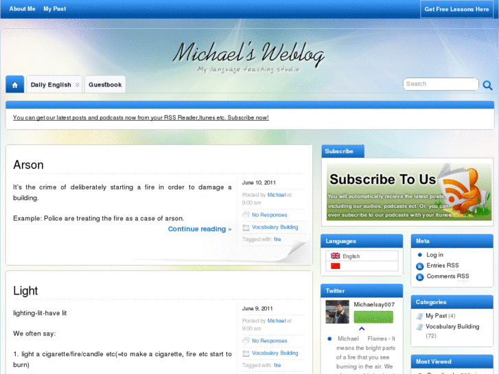 www.michaelsay.com